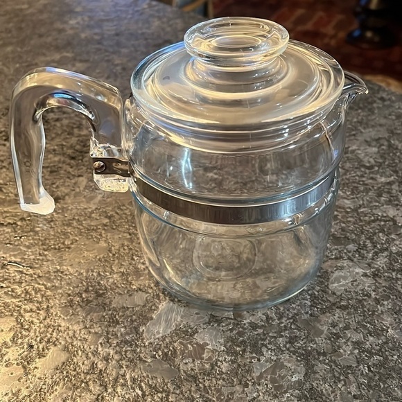 Pyrex Flameware 1.5L 6 Cup Hot Water Tea Coffee Pot - Picture 2 of 10
